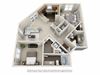 Beds: 2, Baths: 2, SQFT: 1,058 - City View